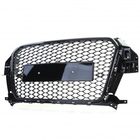 CALANDRE SPORT LAQUEE NOIRE AUDI Q3 LOOK RS (05886)