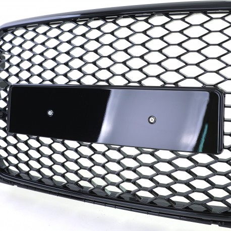 CALANDRE SPORT LAQUEE NOIRE AUDI Q3 LOOK RS (05886)