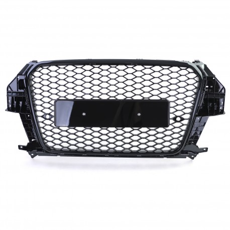 CALANDRE SPORT LAQUEE NOIRE AUDI Q3 LOOK RS (05886)