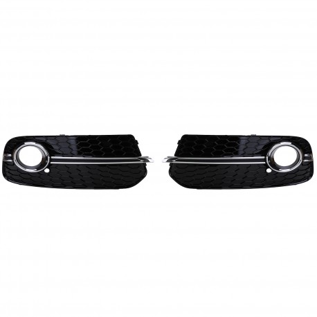 GRILLES ANTI BROUILLARDS PARE CHOCS AUDI Q5 8R 2012-2016 (05887)