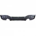 DIFFUSEUR DOUBLE SORTIE BMW SERIE 1 F20 / F21 POUR PARE-CHOCS M (04631)
