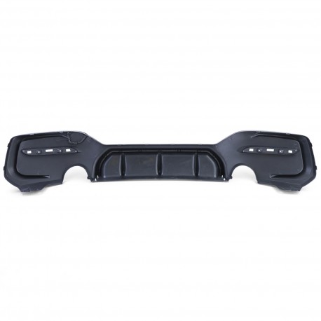 DIFFUSEUR DOUBLE SORTIE BMW SERIE 1 F20 / F21 POUR PARE-CHOCS M (04631)