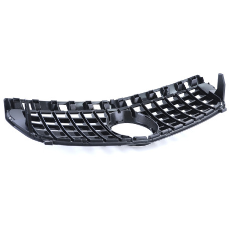 CALANDRE LIGNE AMG GT R NOIR ET CHROME POUR MERCEDES CLASSE A W176 2012-2015 PH1 (05176)