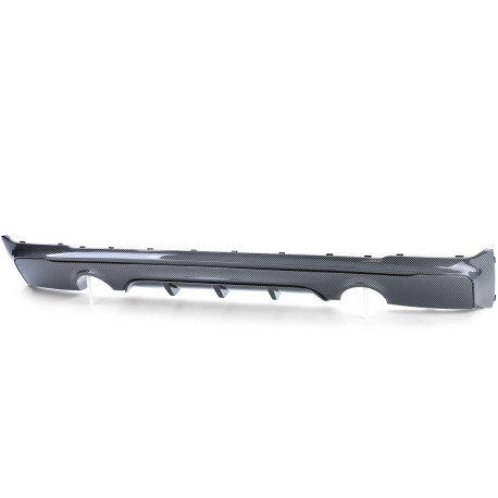 DIFFUSEUR SPORT LOOK CARBONE DOUBLE SORTIES BMW SERIE 2 COUPE F22 F23 M235i 240i (05892)