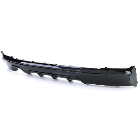 DIFFUSEUR SPORT NOIR BRILLANT BMW SERIE 2 COUPE F22 F23 PACK M (05896)