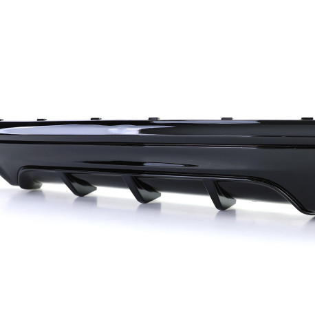 DIFFUSEUR SPORT NOIR BRILLANT BMW SERIE 2 COUPE F22 F23 PACK M (05896)