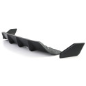 DIFFUSEUR SPORT PERFORMANCE NOIR MAT POUR BMW X6 F16 PACK M 2014-2019 (05901)