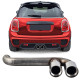ADAPTATEUR SORTIE ECHAPPEMENT CENTRALE JCW MINI COOPER F56 F57 2014 - 2020 (05914)