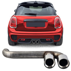 ADAPTATEUR SORTIE ECHAPPEMENT CENTRALE JCW MINI COOPER F56 F57 2014 - 2020 (05914)