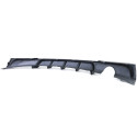 DIFFUSEUR SPORT NOIR BRILLANT POUR SIMPLE SORTIE BMW SERIE 3 TYPE F30 F31 EN PACK M (05918)