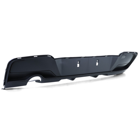 DIFFUSEUR SPORT NOIR MAT SIMPLE SORTIE BMW SERIE 3 TYPE F20 F21 114 116 118 120 (05922)