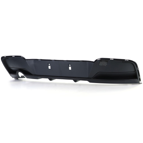 DIFFUSEUR SPORT NOIR MAT SIMPLE SORTIE BMW SERIE 3 TYPE F20 F21 114 116 118 120 (05922)