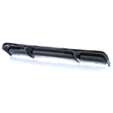 DIFFUSEUR SPORT NOIR BRILLANT SIMPLE SORTIE BMW SERIE 1 TYPE F20 F21 120d 125i 125d  (05923)