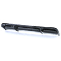 DIFFUSEUR SPORT NOIR BRILLANT SIMPLE SORTIE BMW SERIE 1 TYPE F20 F21 120d 125i 125d  (05923)