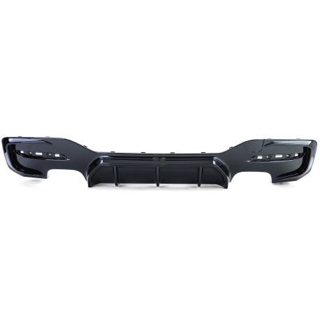 DIFFUSEUR NOIR BRILLANT BMW SERIE 1 F20 / F21 M135 M140 15-19 (05924)