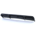 DIFFUSEUR SPORT NOIR MAT SIMPLE SORTIE BMW SERIE 1 TYPE F20 F21 120d 125i 125d  (05925)