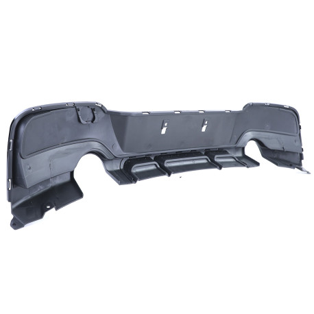 DIFFUSEUR SPORT NOIR BRILLANT DOUBLE SORTIE BMW SERIE 1 TYPE F20 F21 M135i  (05926)