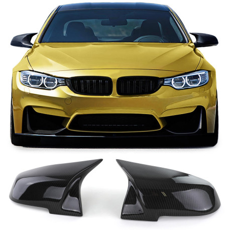 COQUES DE RETROVISEURS CARBONES PACK M BMW F20 F30 F31 F32 F33 F34 F36 X1 (05930)