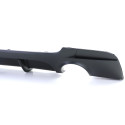 DIFFUSEUR DOUBLE SORTIE NOIR MAT BMW SERIE 3 E92 E93  (05935)