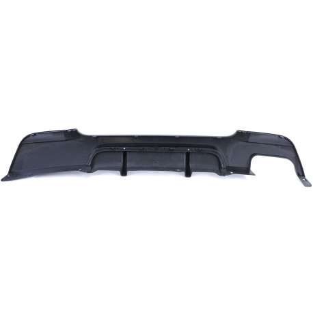 DIFFUSEUR DOUBLE SORTIE GAUCHE NOIR BRILLANT BMW SERIE 3 E92 E93  (05938)