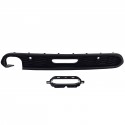 DIFFUSEUR SPORT NOIR MAT SIMPLE SORTIE MINI ONE COOPER F55 F56 F57 (05942)
