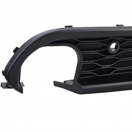 DIFFUSEUR SPORT NOIR MAT SIMPLE SORTIE MINI ONE COOPER F55 F56 F57 (05942)