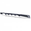 DIFFUSEUR SPORT LOOK CARBONE DOUBLE SORTIE GAUCHE BMW SERIE 3 TYPE F30 F31 PACK M (05948)