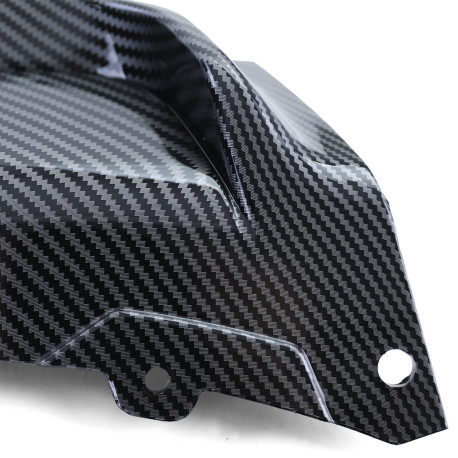 DIFFUSEUR SPORT LOOK CARBONE DOUBLE SORTIE GAUCHE BMW SERIE 3 TYPE F30 F31 PACK M (05948)