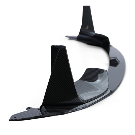 LAME BECQUET SPOILER AVANT CARBONE LOOK BMW SERIE 3 F80 M3  SERIE 4 F82 F83 M4 (05951)