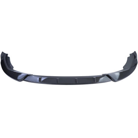 LAME BECQUET LOOK CARBONE SPOILER DE PARE CHOCS AVANT BMW SERIE 3 TYPE G20 PACK M (05953)