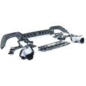 DIFFUSEUR SPORT NOIR BRILLANT POUR BMW SERIE 3 G20 LOOK 340 (05956)