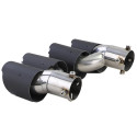 DIFFUSEUR SPORT NOIR BRILLANT SORTIES CARBON BMW SERIE 3 G20 318 320 (05957)