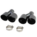 DIFFUSEUR SPORT NOIR BRILLANT SORTIES NOIRES BMW SERIE 3 G20 318 320 (05958)