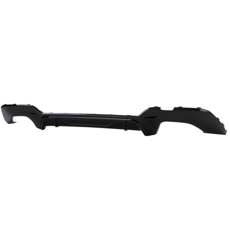 DIFFUSEUR SPORT NOIR BRILLANT SORTIES CHROM BMW SERIE 3 G20 318 320 (05959)