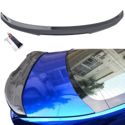 BECQUET AILERON DE COFFRE LOOK CARBONE POUR BMW SERIE 5 G30 BERLINE (05970)