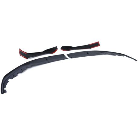 LAME BECQUET SPOILER DE PARE CHOCS NOIR BRILLANT BMW SERIE 5 G30 G31 (05971)