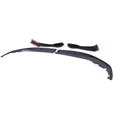 LAME BECQUET SPOILER DE PARE CHOCS NOIR BRILLANT BMW SERIE 5 G30 G31 (05971)