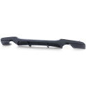 DIFFUSEUR SPORT DOUBLE SORTIE NOIR BRILLANT BMW SERIE 3 E90 E91 AVEC PARECHOCS M (05984)