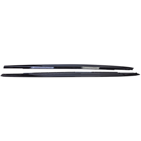 2 BAS DE CAISSE SPORT NOIR BRILLANT LIGNE PACK M5 BMW SERIE 5 G30 G31 APRES 2017 (05987)