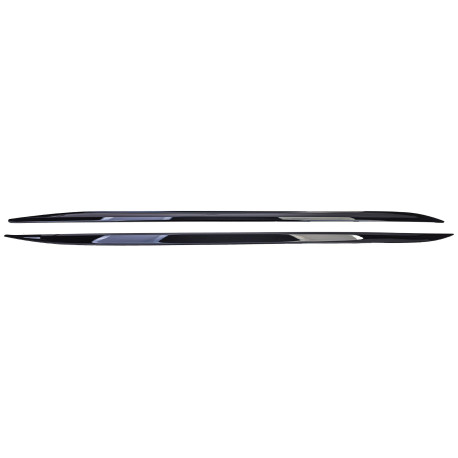2 RAJOUTS SPORT POUR BAS DE CAISSE PACK M BMW SERIE 4 G22 G23 APRES 2020 (05989)