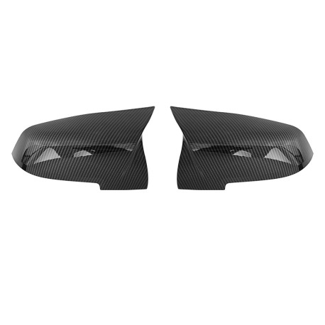 COQUES DE RETROVISEURS LOOK CARBONE LIGNE PACK M POUR BMW X1 E84 (05998)