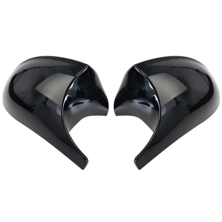 COQUES DE RETROVISEURS NOIRES BRILLANTES LIGNE PACK M POUR BMW SERIE 3 E92 E93  (06000)