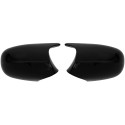 COQUES DE RETROVISEURS NOIRES BRILLANTES LIGNE PACK M POUR BMW SERIE 3 LCI E90 E91 E92 E93  (06004)