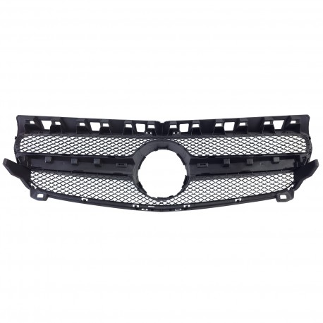 CALANDRE LIGNE A45 AMG NOIRE POUR MERCEDES CLASSE A W176 2012-2015 PH1 (05175)
