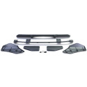 DIFFUSEUR SPORT PERFORMANCE NOIR MAT POUR BMW X5 F15 PACK M 2013-2018 (06026)