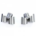 2 DOUBLE SORTIES SILENCIEUX ECHAPPEMENT SPORT INOX PORSCHE 911 TYPE 991.1 2011-2015 (06036)