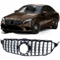 CALANDRE LIGNE AMG GT R FULL BLACK MERCEDES CLASSE C 205 2018- PH2 (05208)