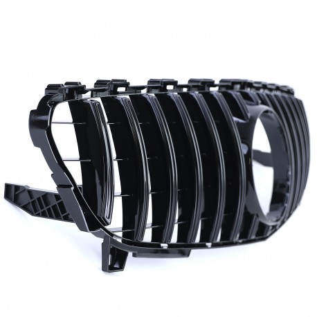 CALANDRE LIGNE AMG GT R FULL BLACK POUR MERCEDES CLASSE A W176 2015-2018 PH2 (05181)