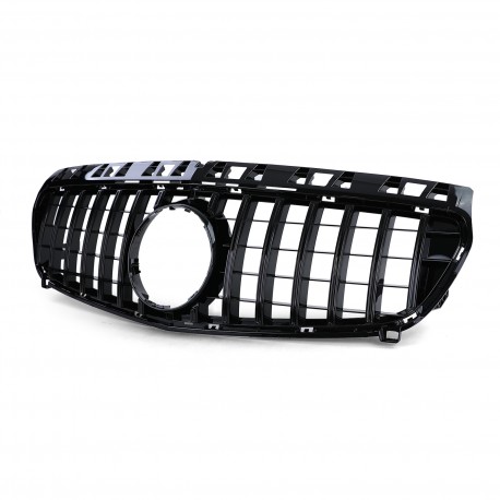 CALANDRE LIGNE AMG GT R FULL BLACK POUR MERCEDES CLASSE A W176 2012-2015 PH1 (05177)