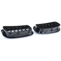 GRILLES CALANDRES SPORT NOIR BRILLANT PACK M-PFM BMW X5 F15 ET X6 F16 (05125)